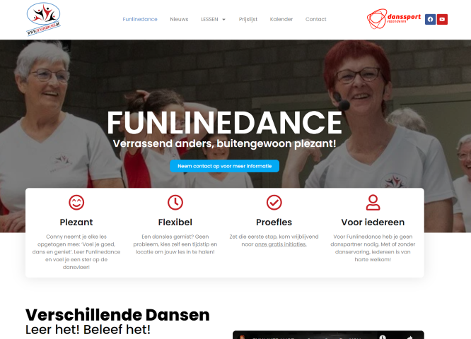 funlinedance website