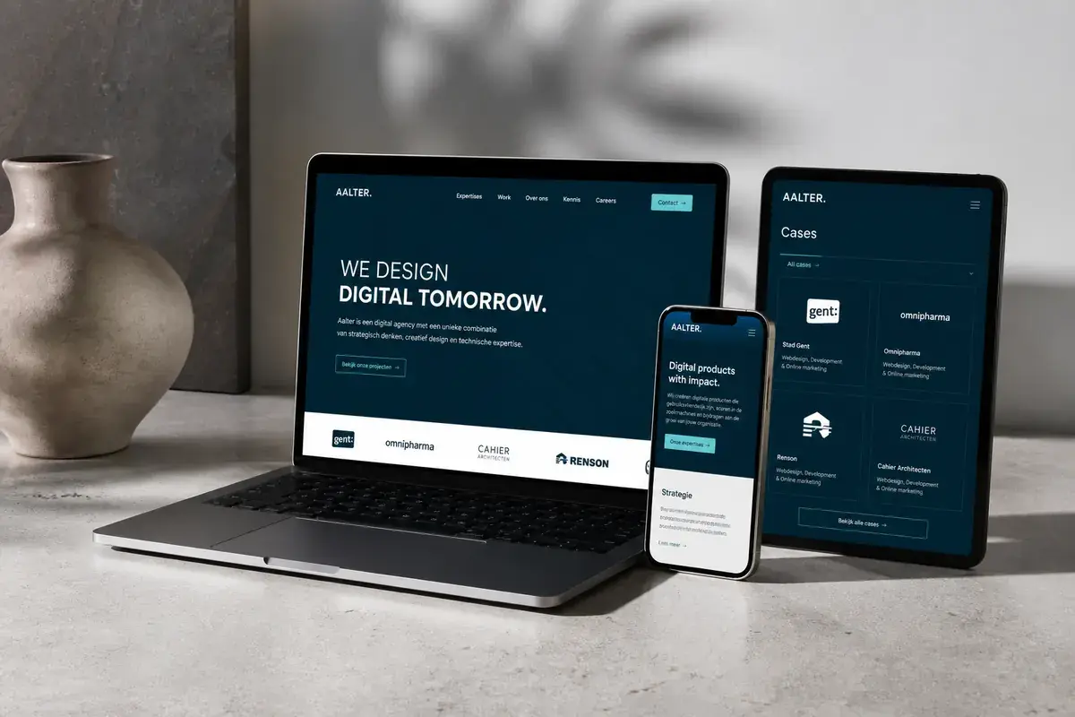 Webdesign Aalter Frederik Boullart van Fris Webdesign