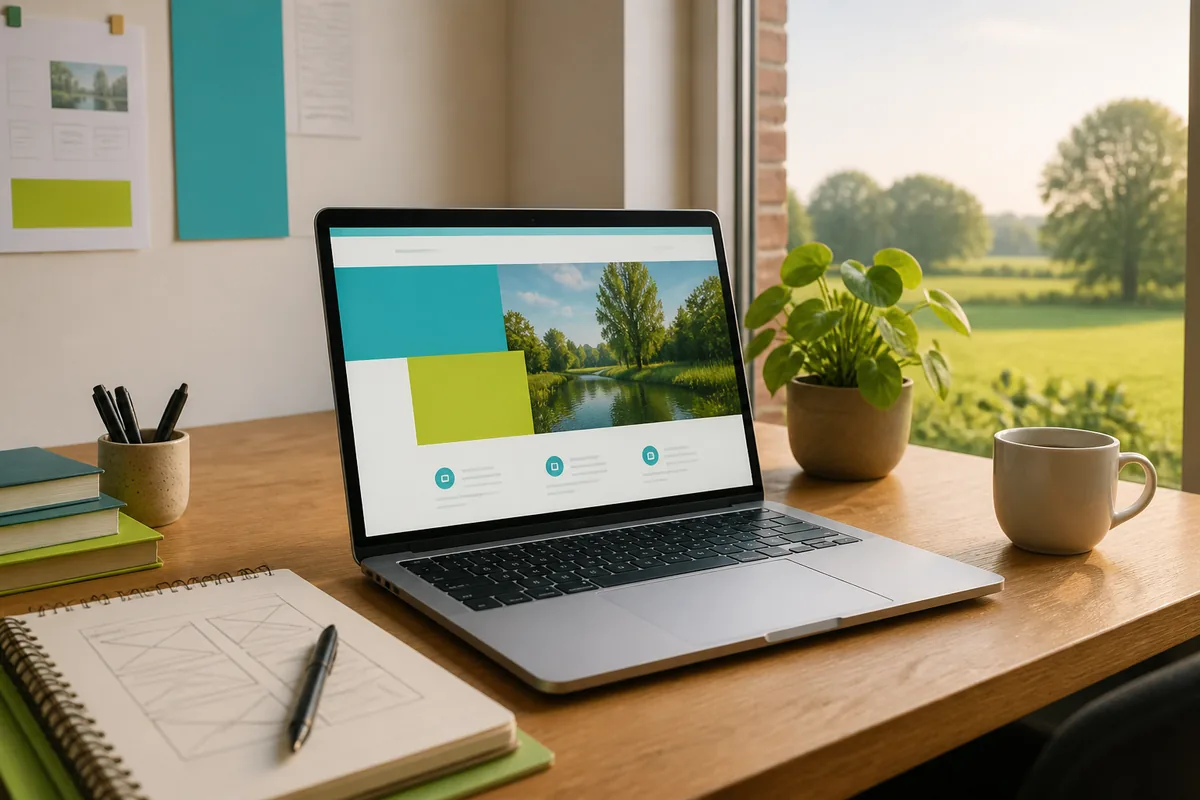 Webdesign Laarne Frederik Boullart van Fris Webdesign