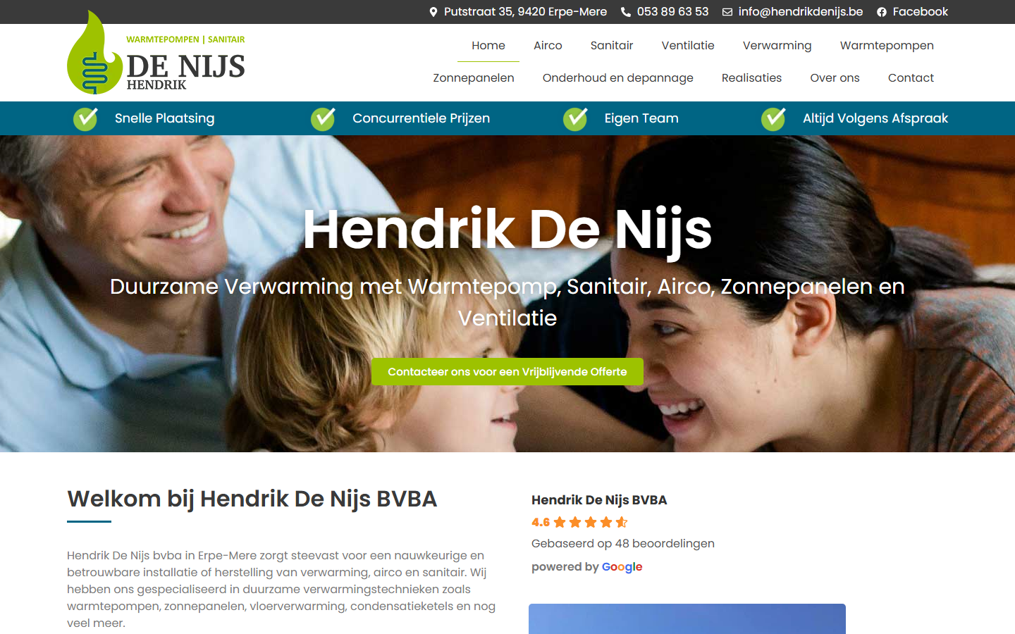 Desktopweergave Hendrik De Nijs