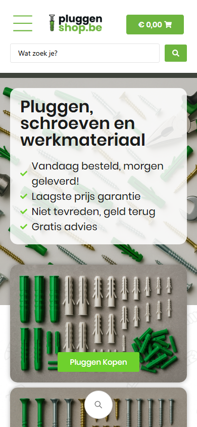 Mobiel Pluggen Shop