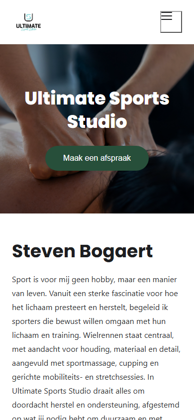 Mobiel Ultimate Sports Studio
